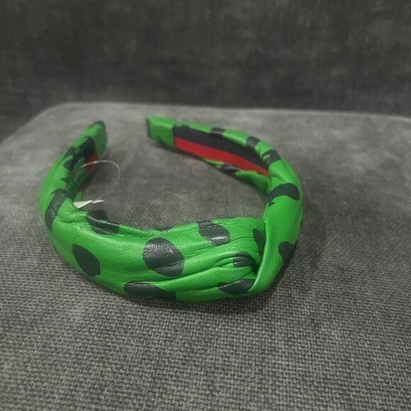 Anthropologie Clare V. Sabine Headband Green